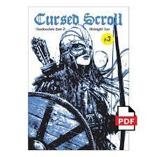 Shadowdark Zine Cursed Scroll Vol. 3 Midnight Sun